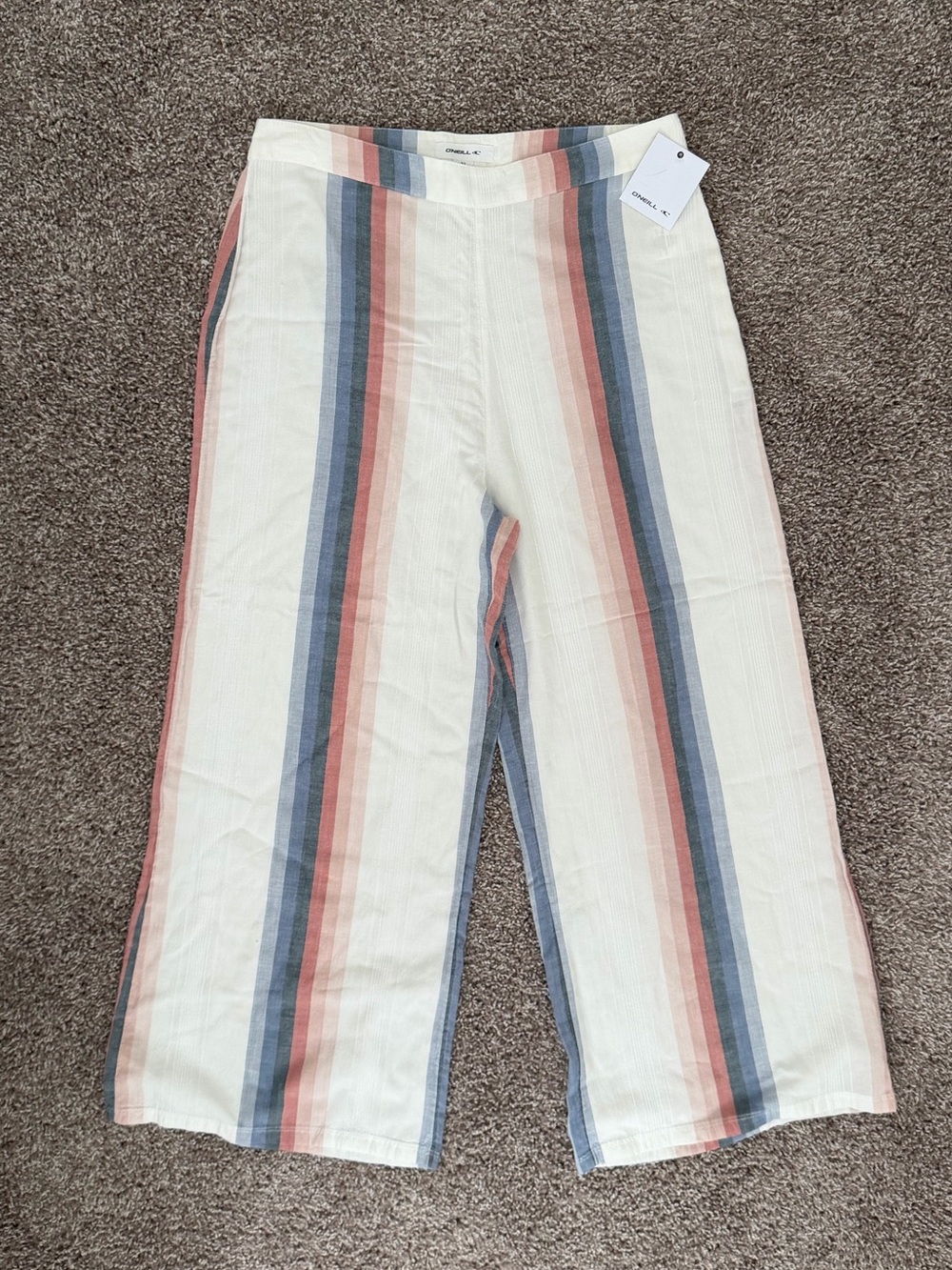 O'Neill Wide-Leg Striped Pants